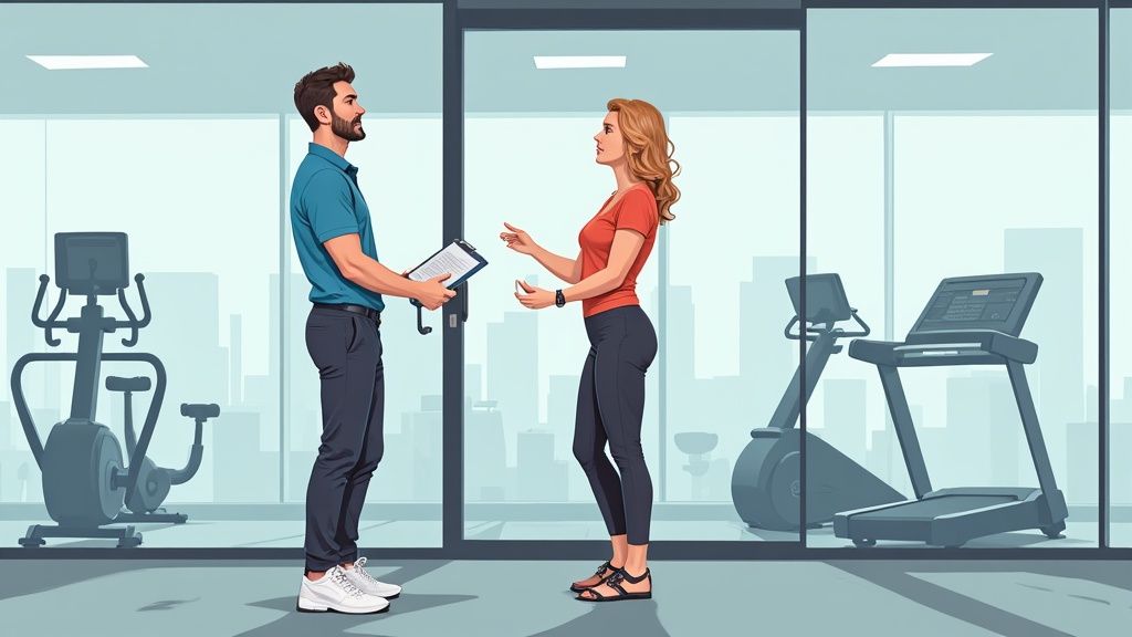 Gym Client Onboarding Process Template
