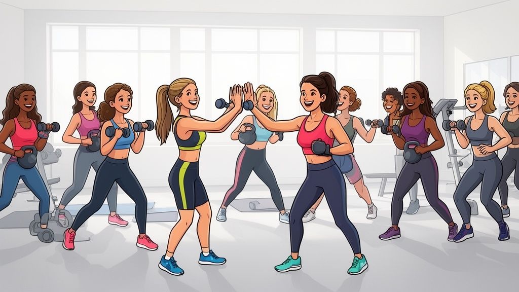 Launch a Women’s Fitness Challenge That Fills Your Gym