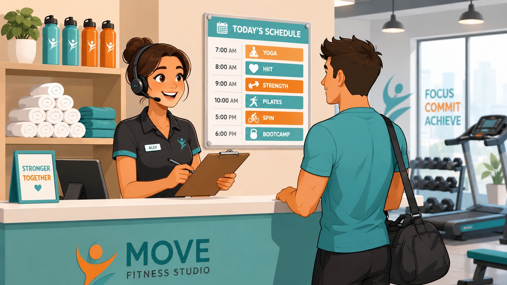 Fitness Studio Front Desk Jobs: Hiring Guide 2026